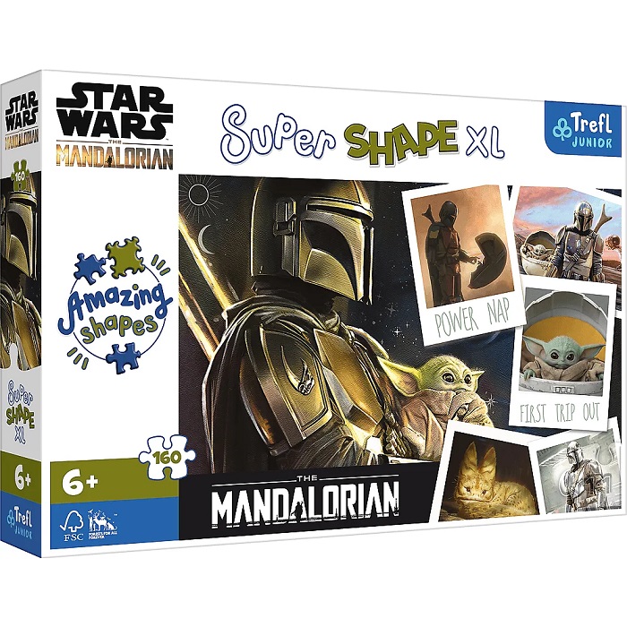 Trefl Puzzles Star Wars - Junior Super Shape XL Puzzle 160 Teile