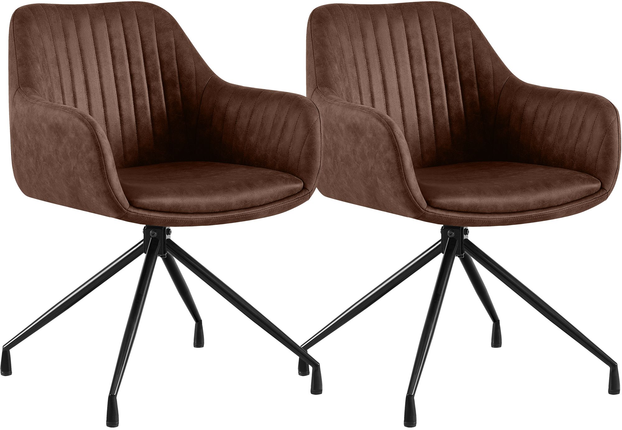 2er Set Esszimmerstuhl Welby Vintage
