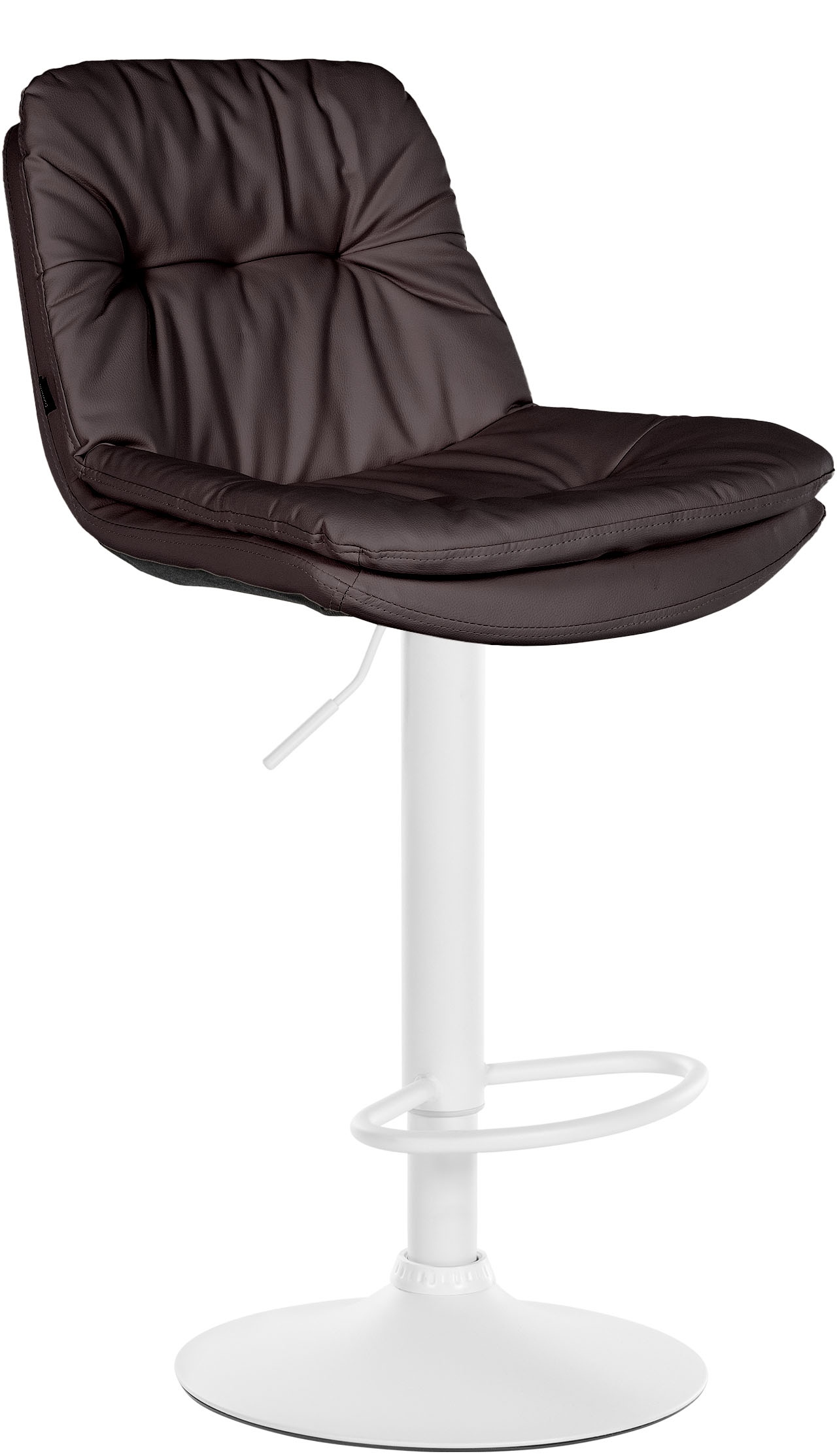 Barhocker Laurel Kunstleder weiß
