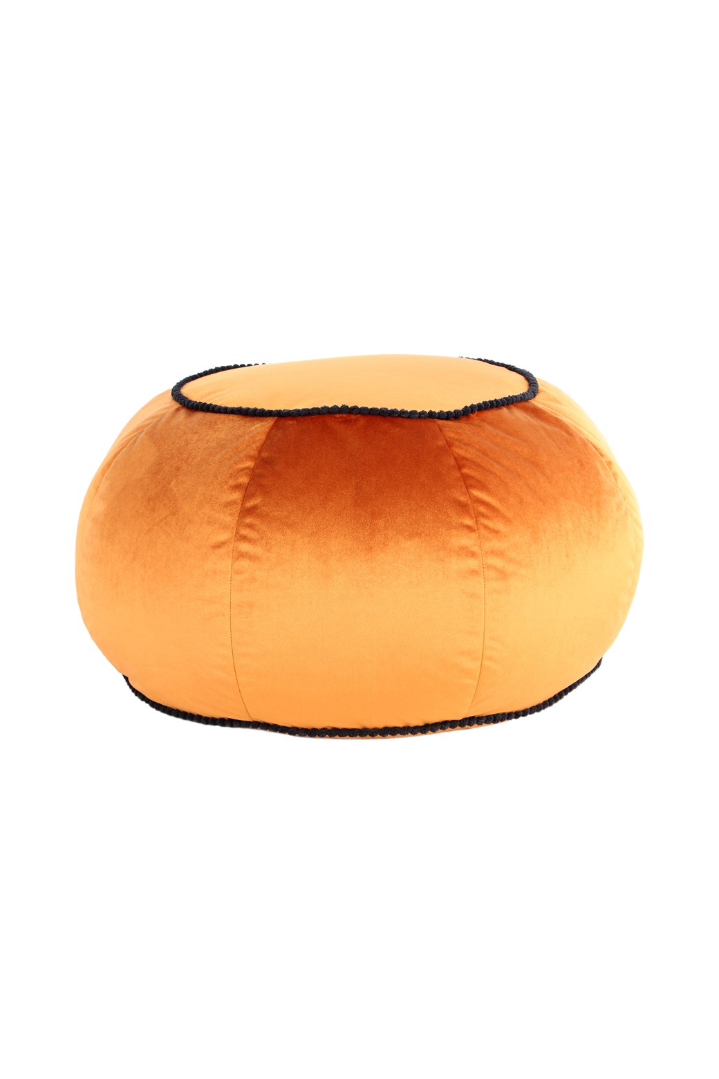 Bronze-Samt Pouf