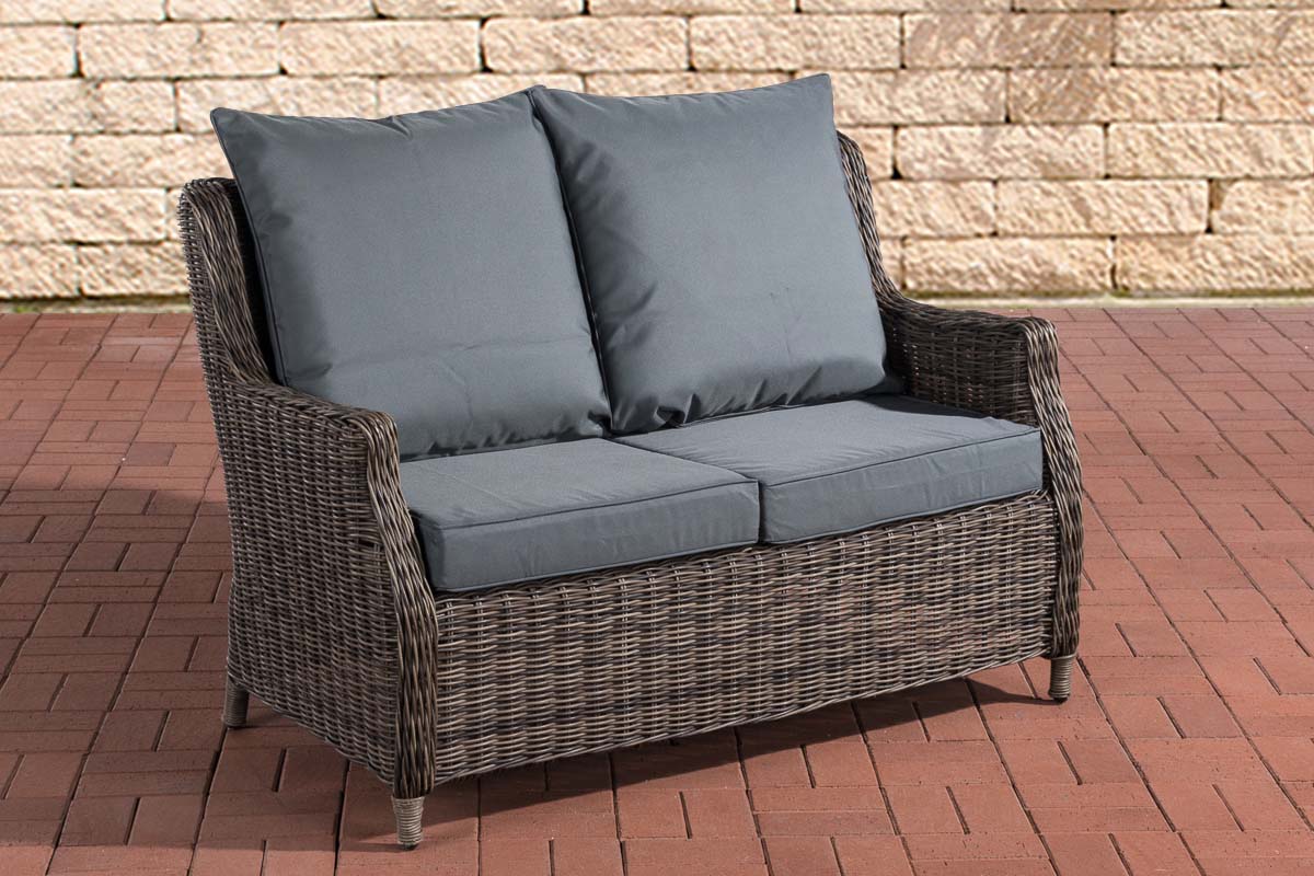 2er Sofa Montero Eisengrau