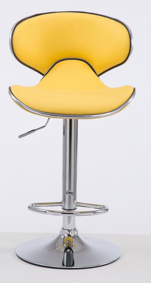 2er Set Barhocker Las Vegas V2 Kunstleder chrom