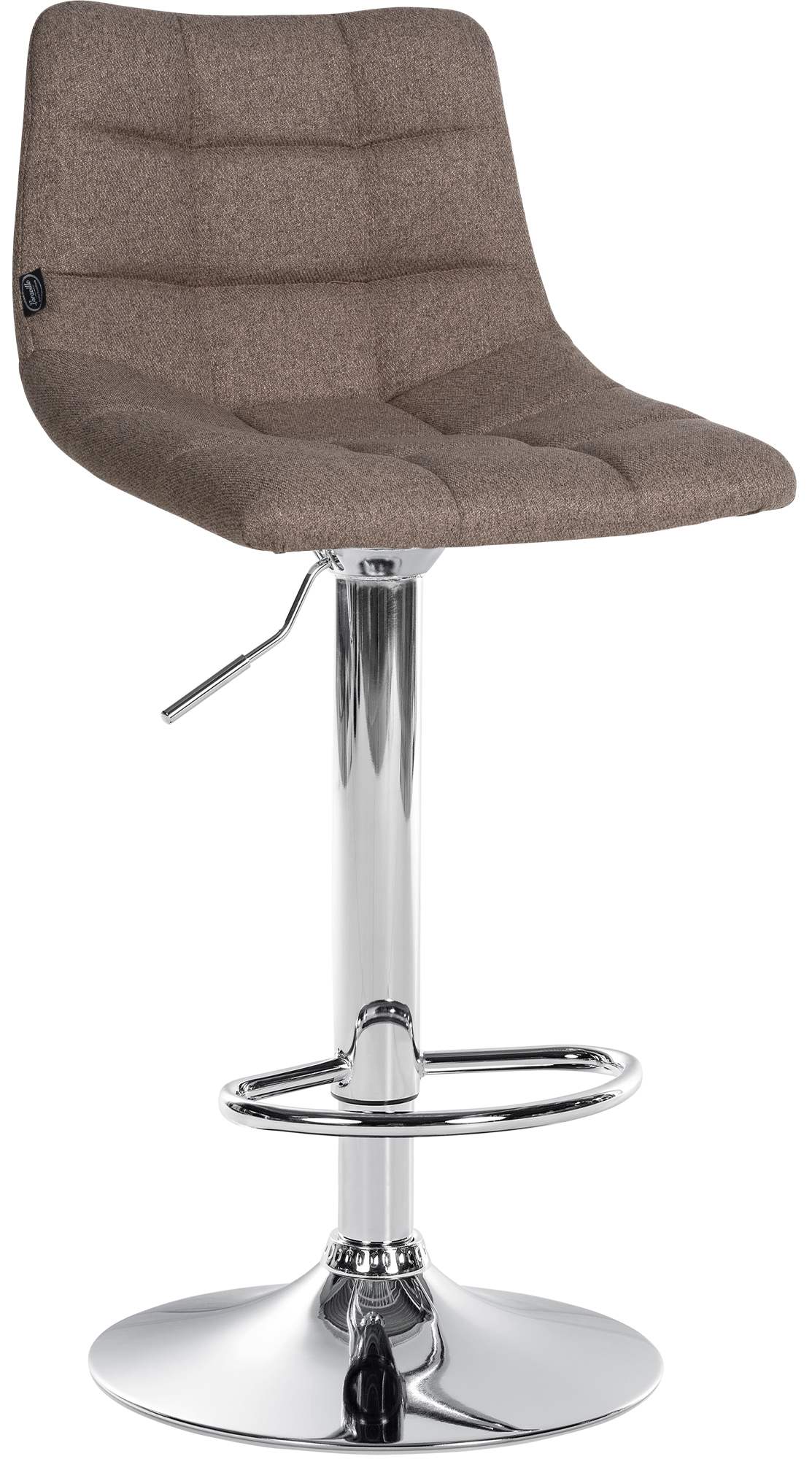 2er Set Barhocker Jerry Stoff chrom