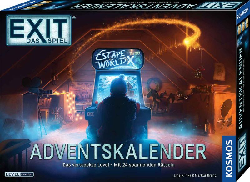 Pegasus Brettspiele & Gesellschaftsspiele EXIT – Das Spiel: Adventskalender '26 – Familienspiel