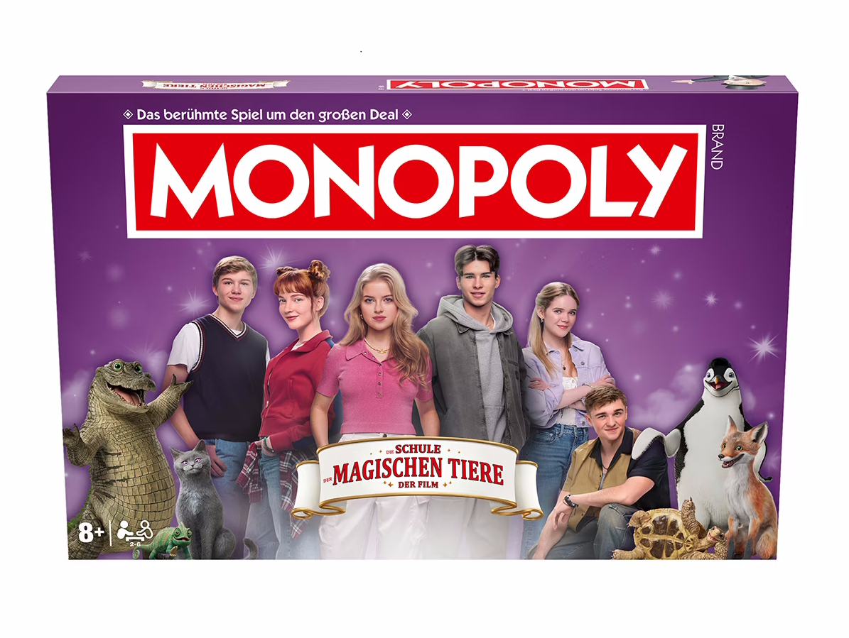 Winning Moves Deutschland GmbH Brettspiele & Gesellschaftsspiele Winning Moves 57738 - Monopoly: Die Schule der magischen Tieren - Brettspiel