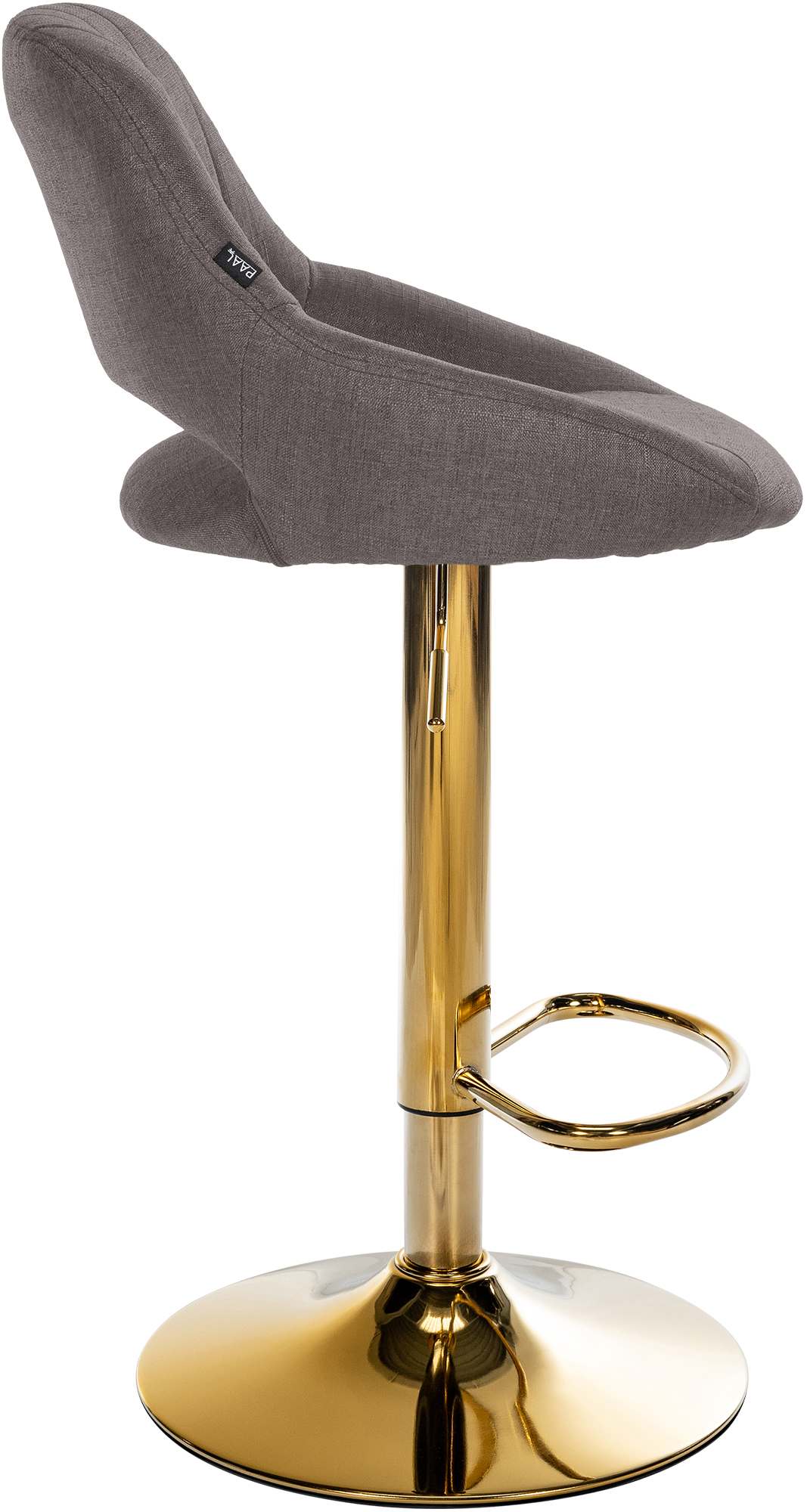 Barhocker Milet Stoff gold