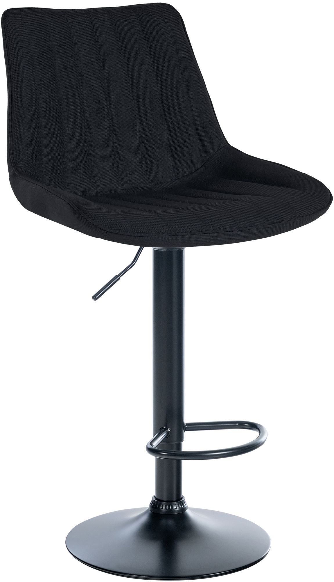 Barhocker Toni Stoff schwarz