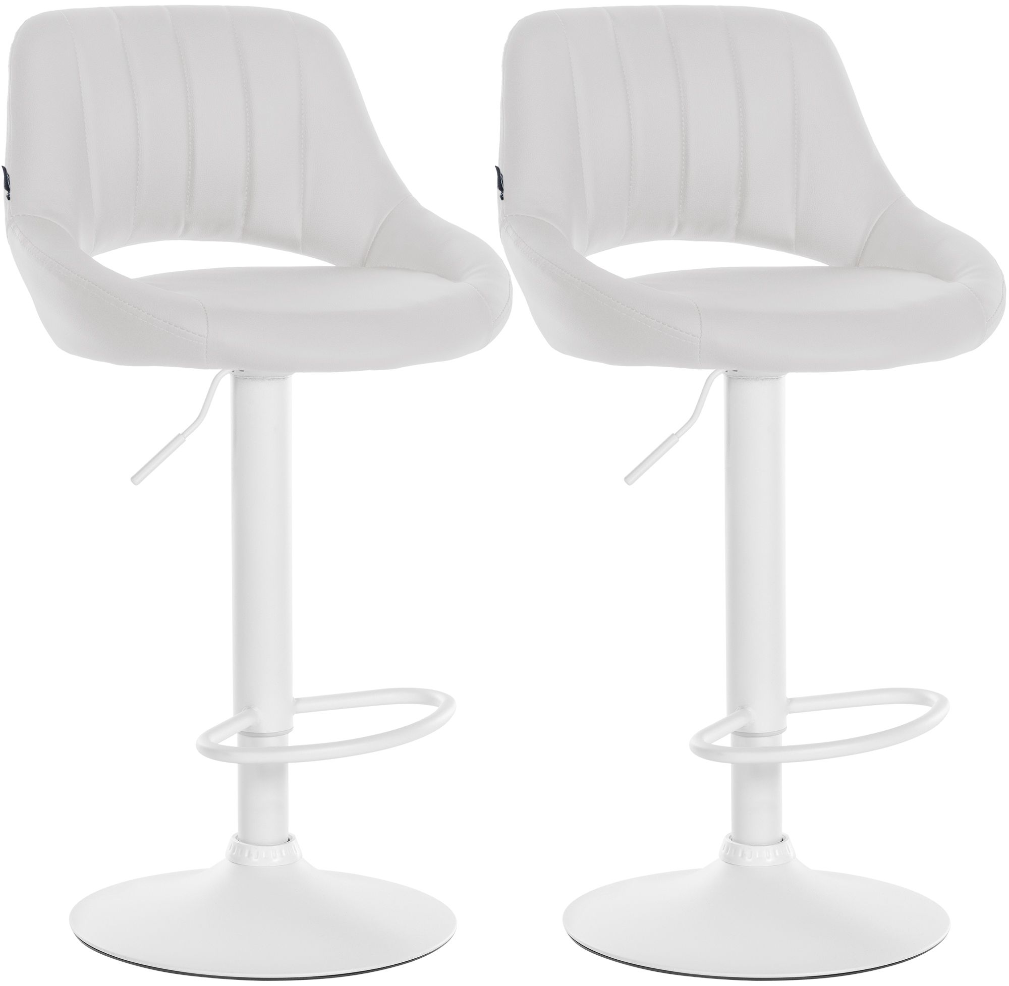 2er Set Barhocker Milet Kunstleder W