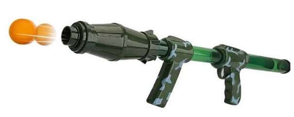 LG-Imports Geschicklichkeitsspiele Air Popper - Schießgewehr mit Bällen
