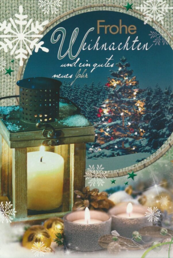 Taunus-Verlag Saisonartikel Weihnachtskarten - 100 Stück - 8 Motive