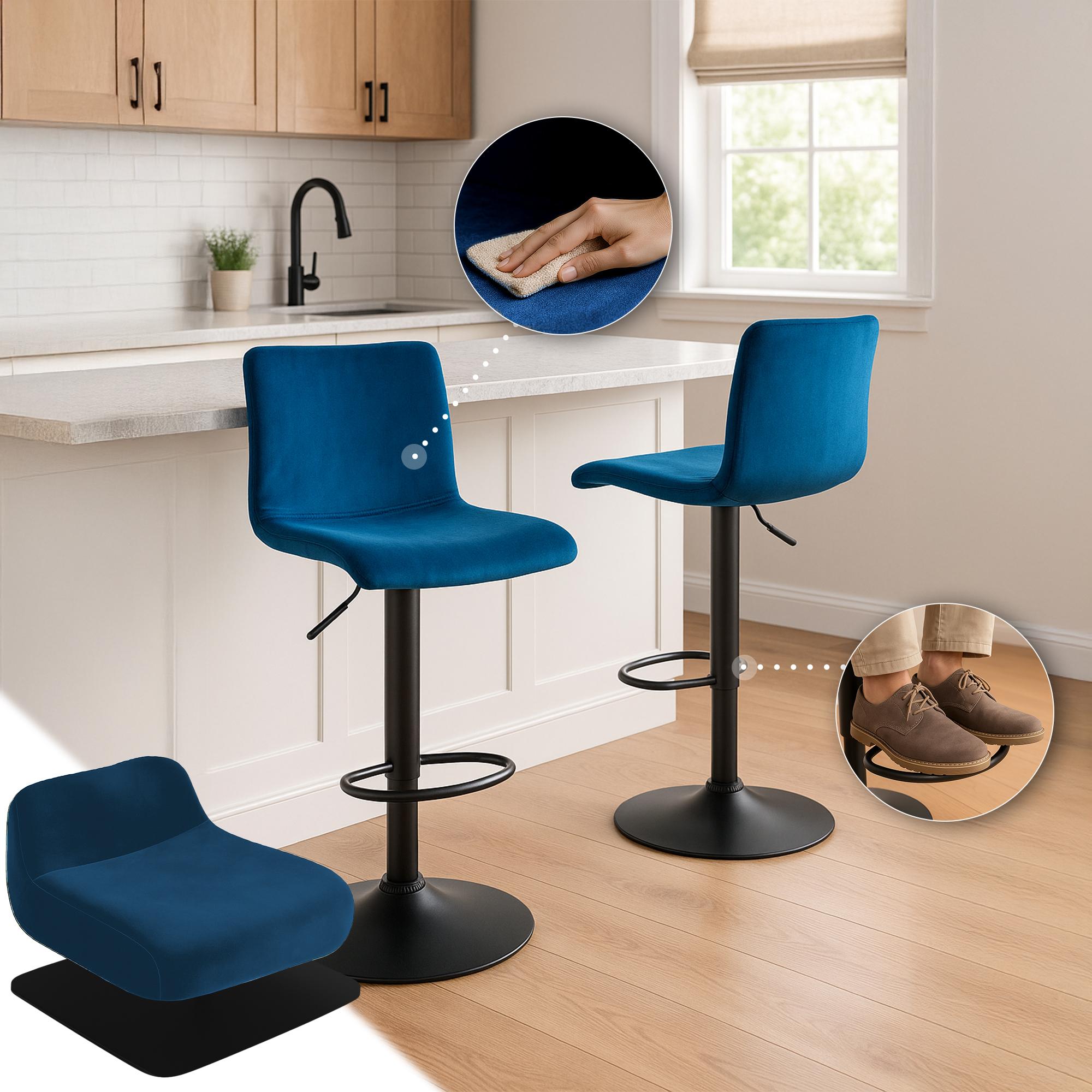 Barhocker Hoover Samt B