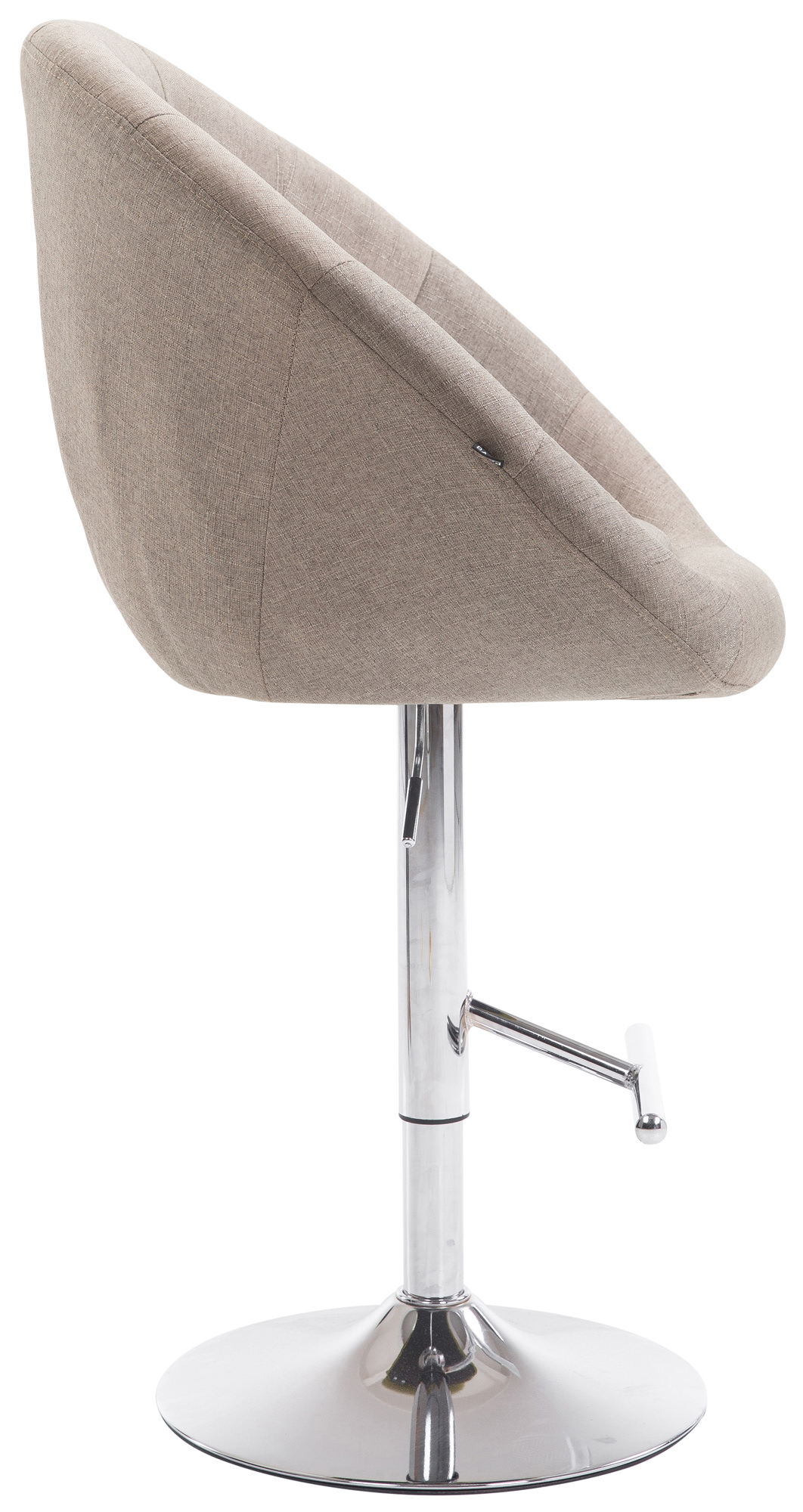 Barhocker London V2 Stoff chrom