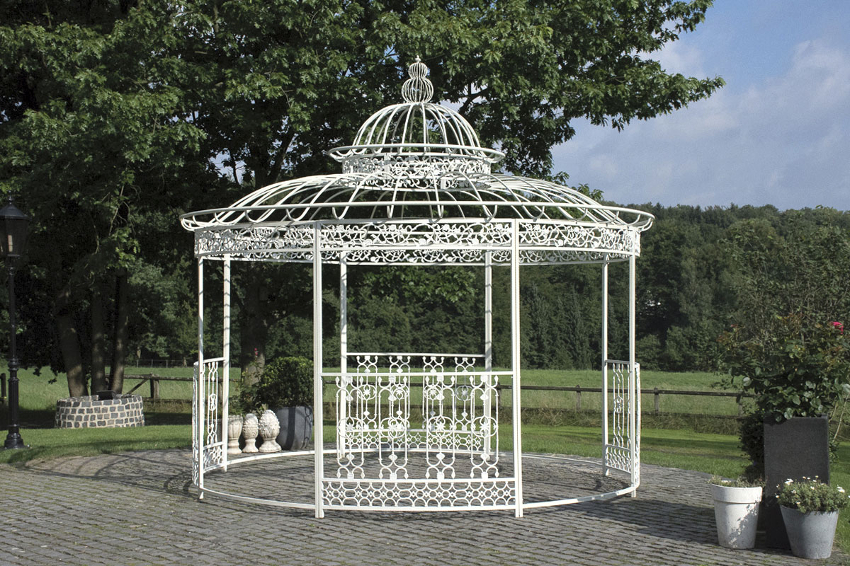 Luxus Pavillon Romantik rund 500 cm