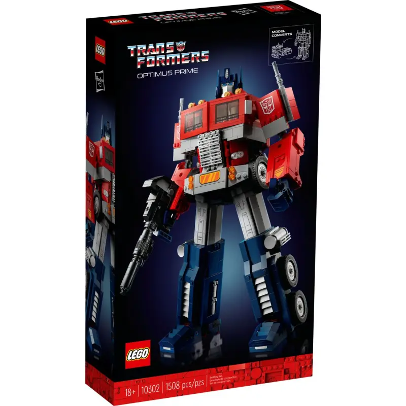 LEGO® Transformers LEGO® 10302 - Transformers Optimus Prime (1508 Teile)