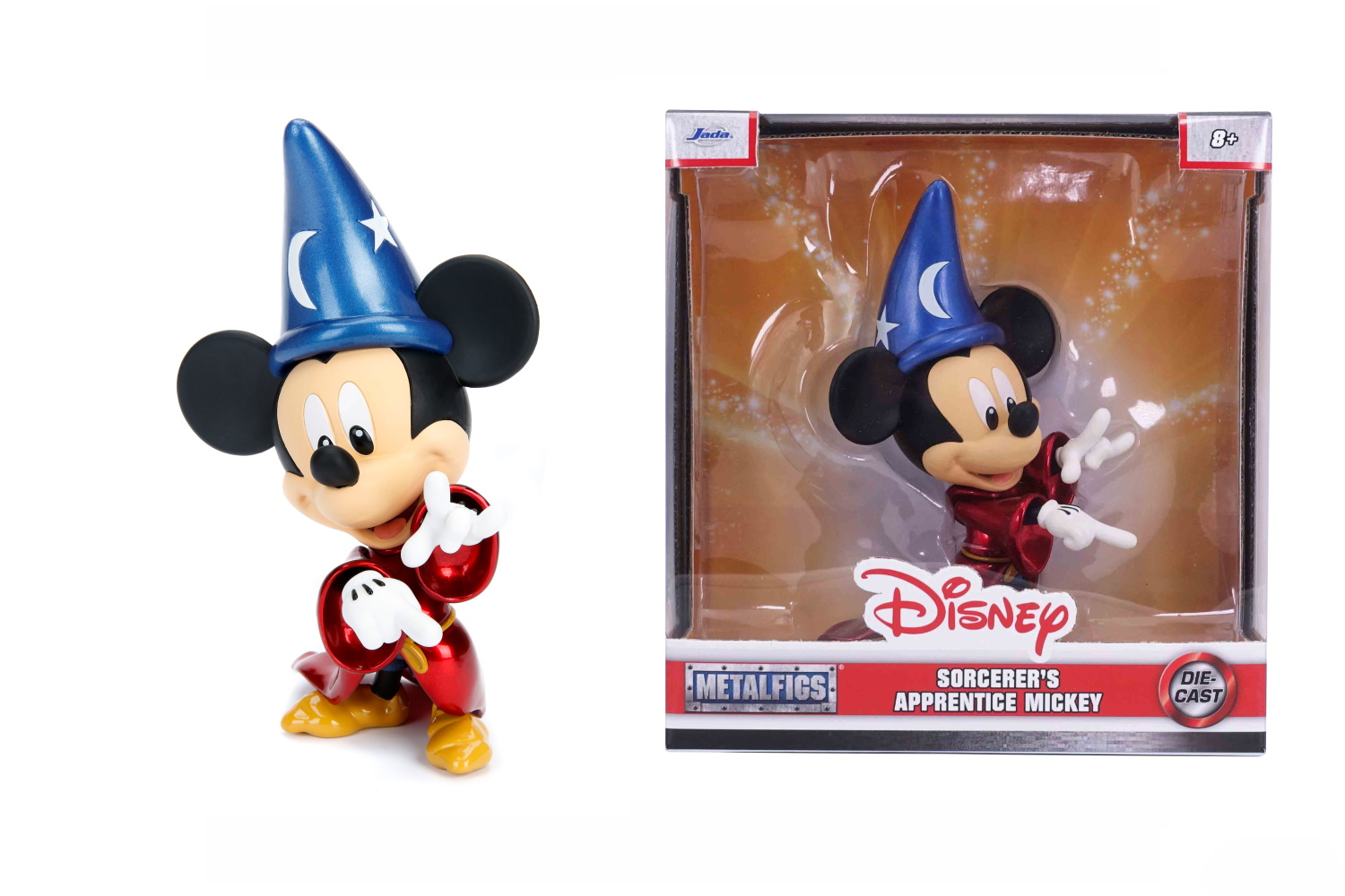 Jada Modelle & Fahrzeuge Sorcerer's Apprentice Mickey Figure 6"