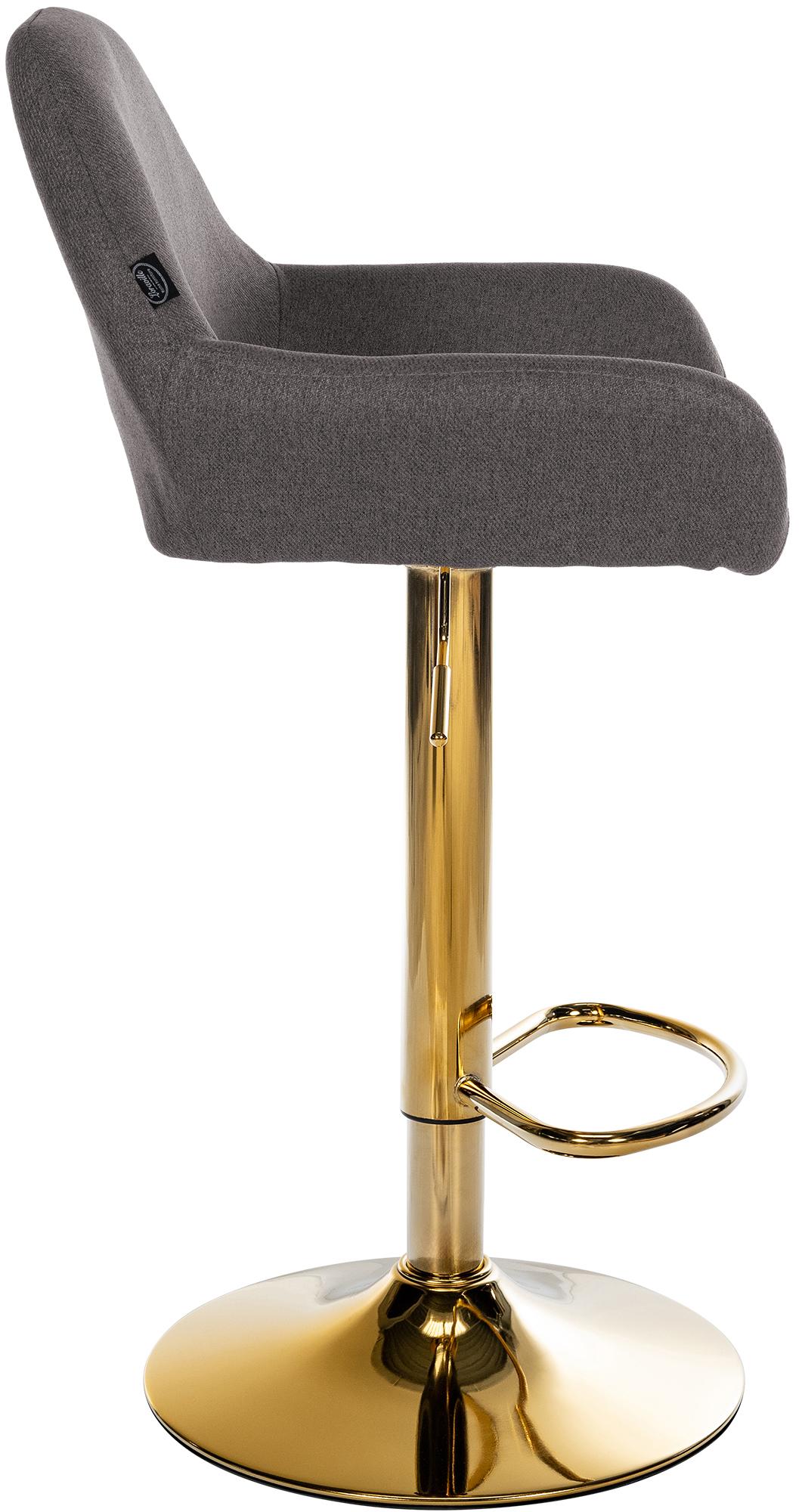 Barhocker Braga Gold Stoff