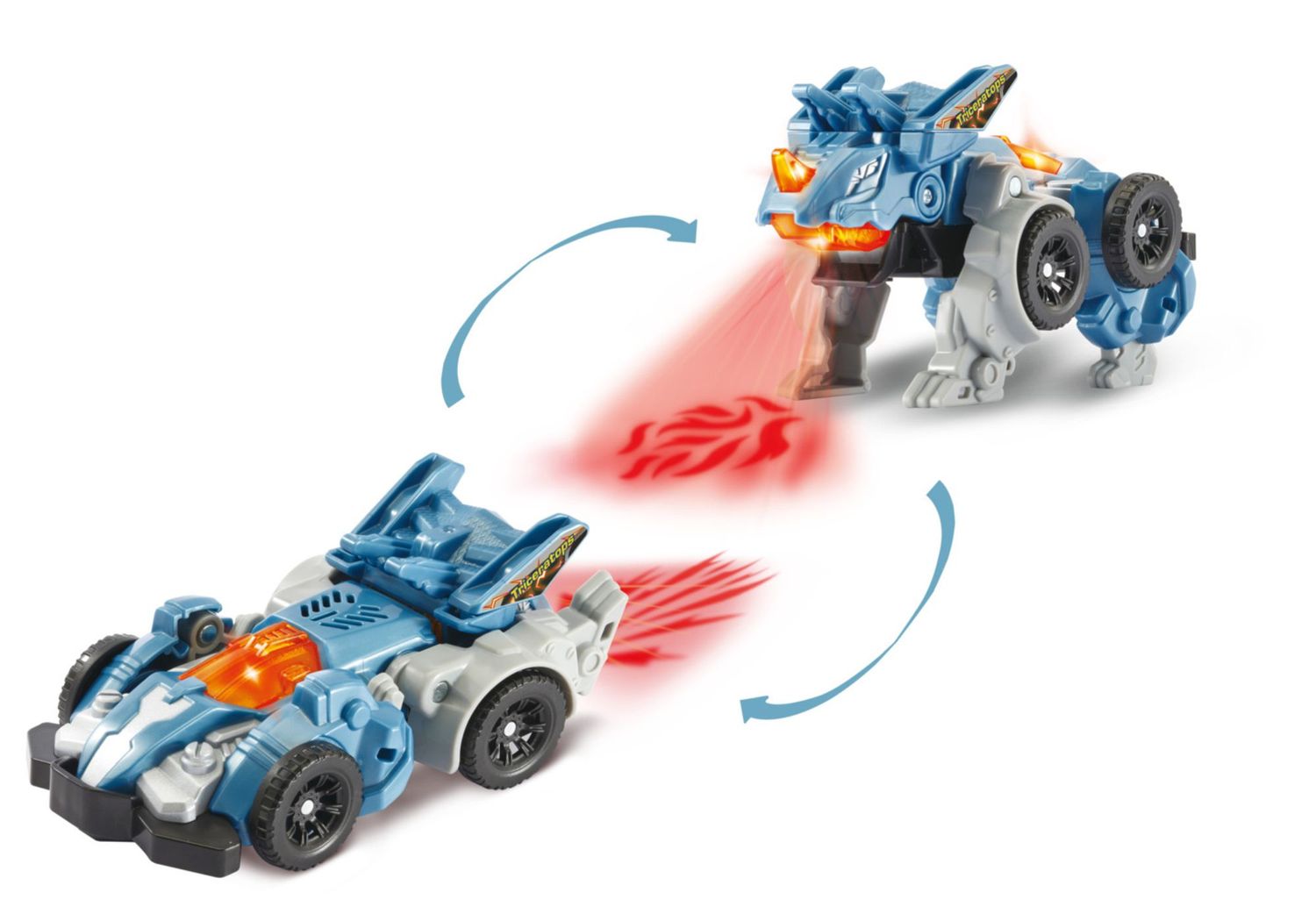 Vtech Electronics Europe GmbH Modelle & Fahrzeuge Switch & Go Dinos - Fire Mini Triceratops - 15 cm