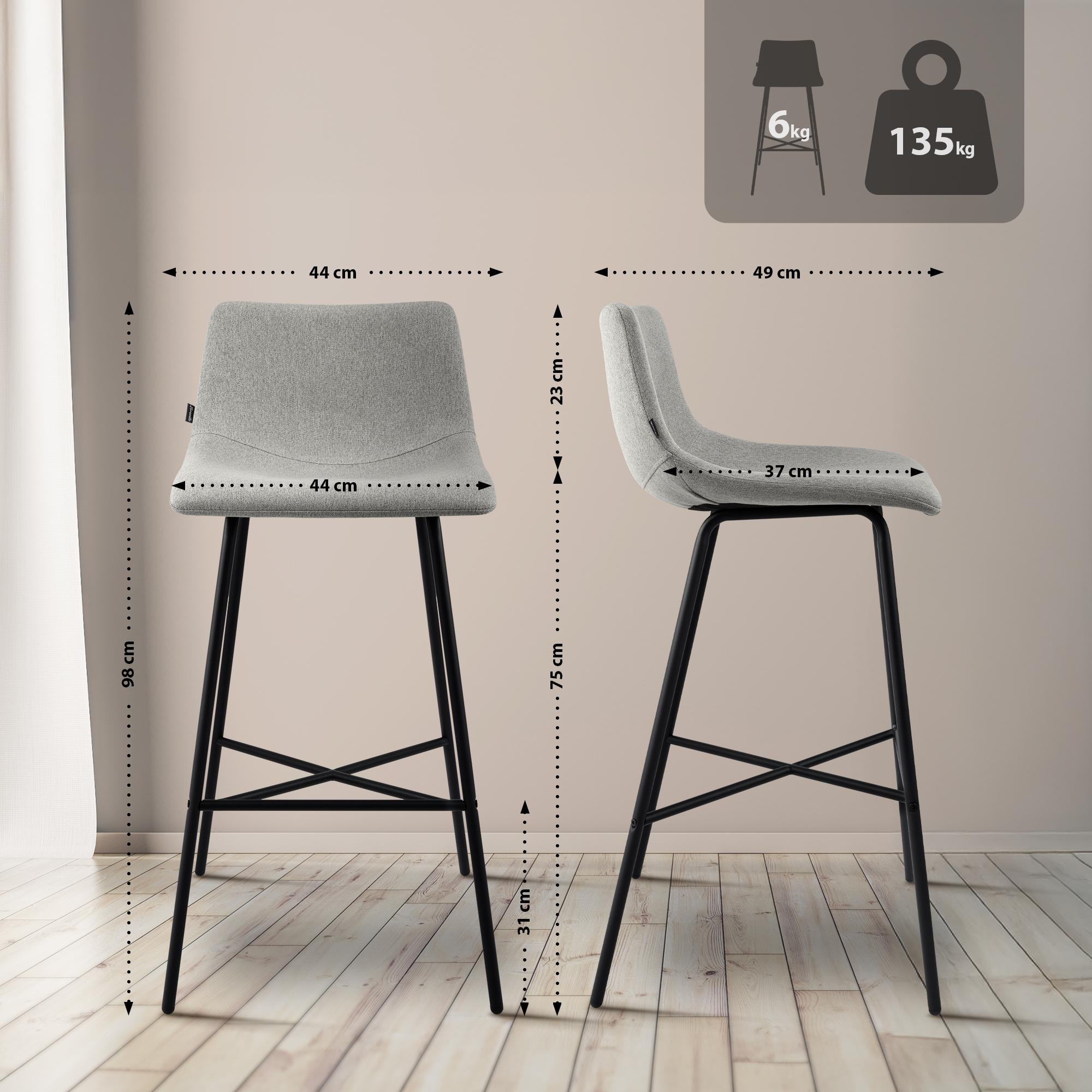 Barhocker Altona Stoff