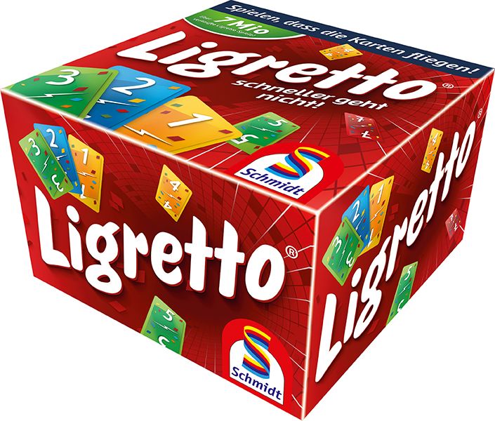 Schmidt Spiele GmbH Kartenspiele Ligretto®, rot - Kartenspiel