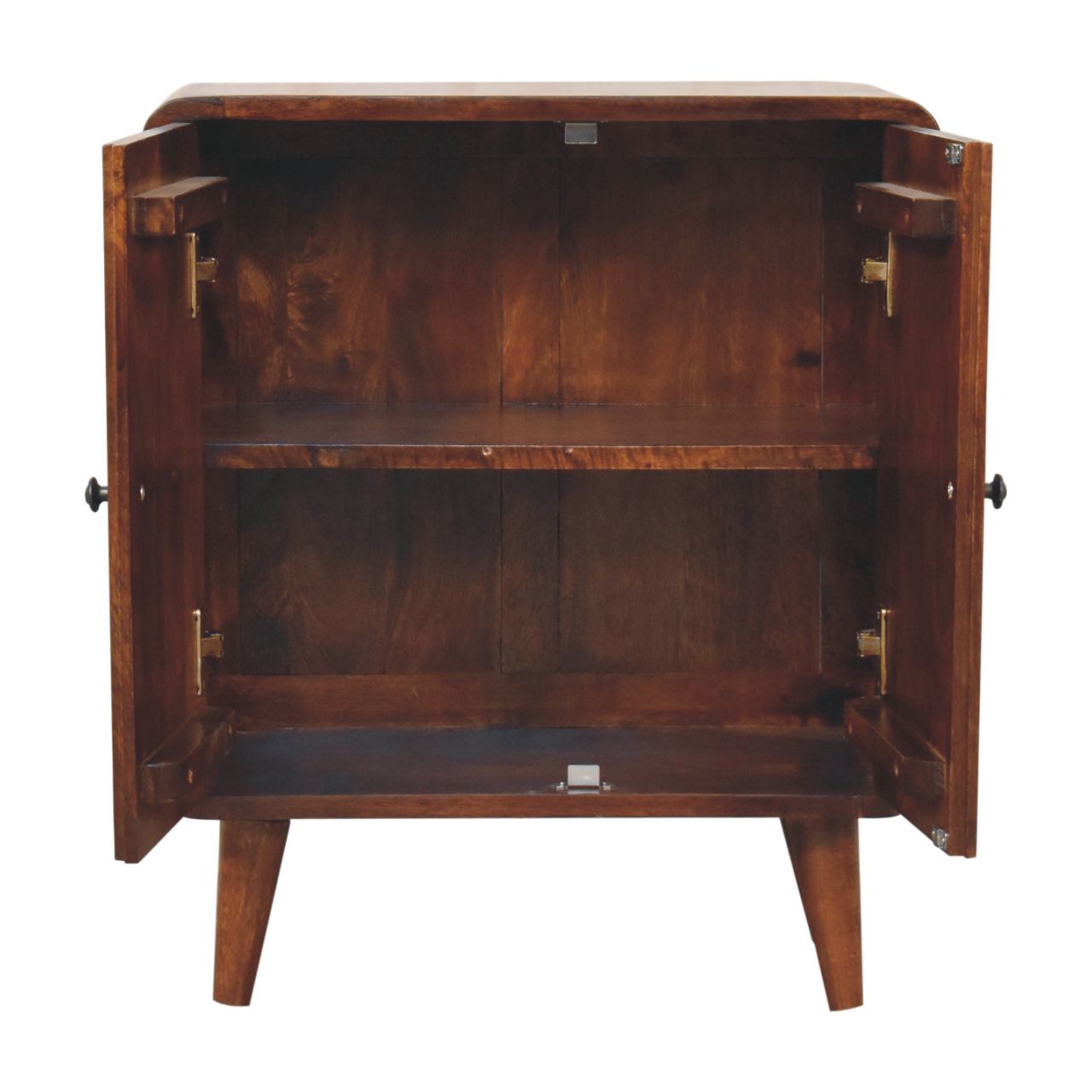 Mini Classic Kastanienholz-Schrank