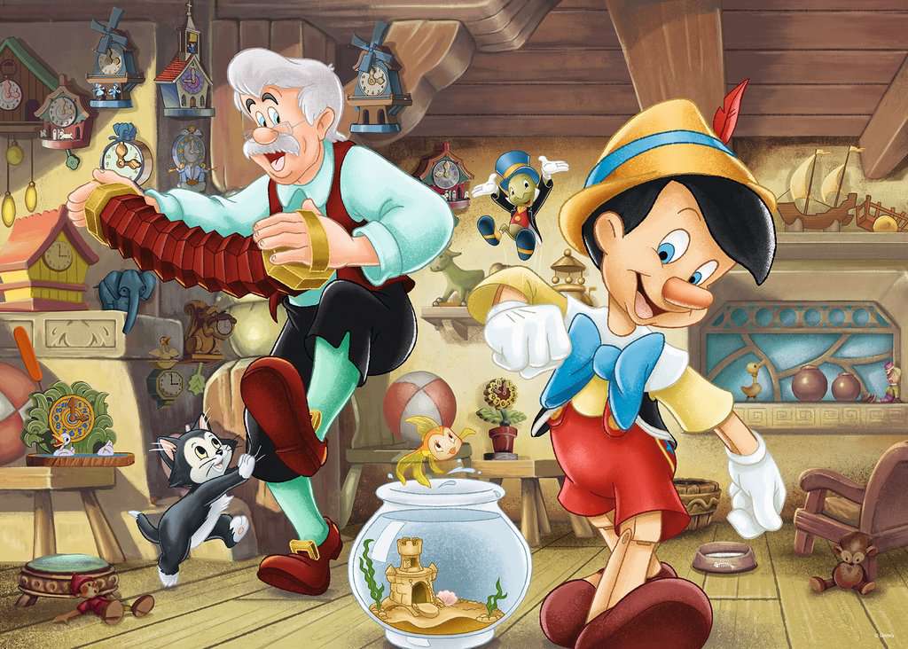 Ravensburger Puzzles Disney Pinocchio - Puzzle 1000 Teile