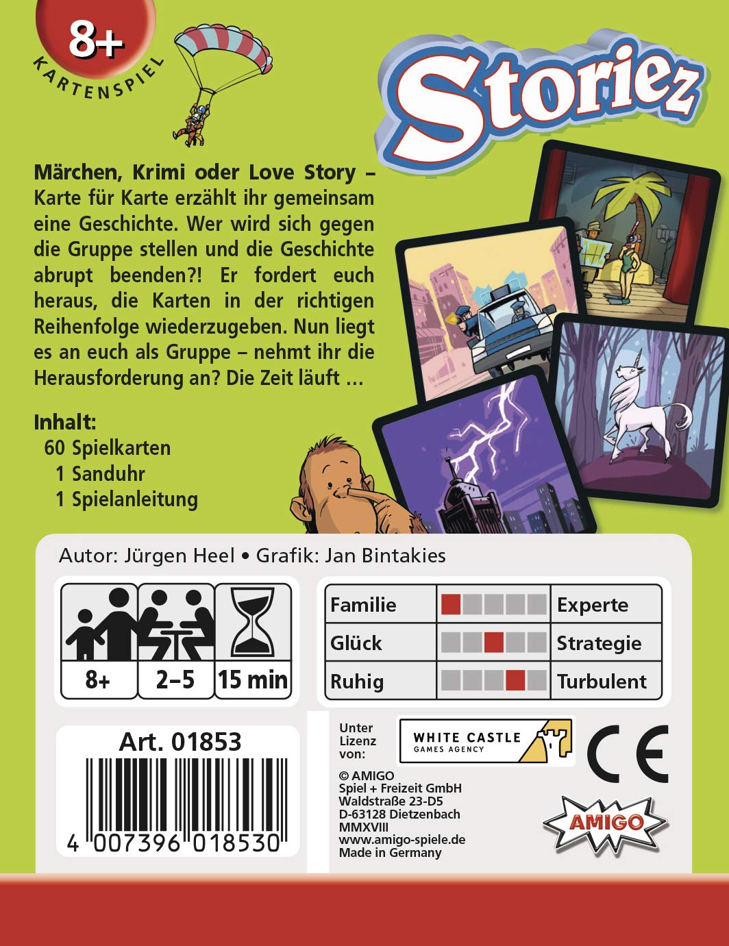 AMIGO Kartenspiele Amigo 01853 - Storiez - Kartenspiel