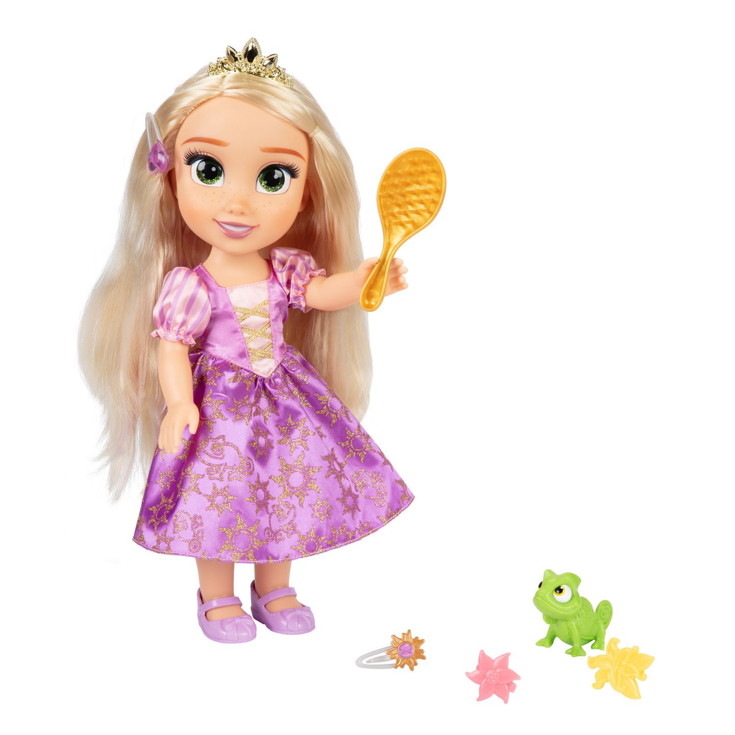 Jakks Pacific Princess Disney Prinzessinnen - Rapunzel Puppe mit Sound