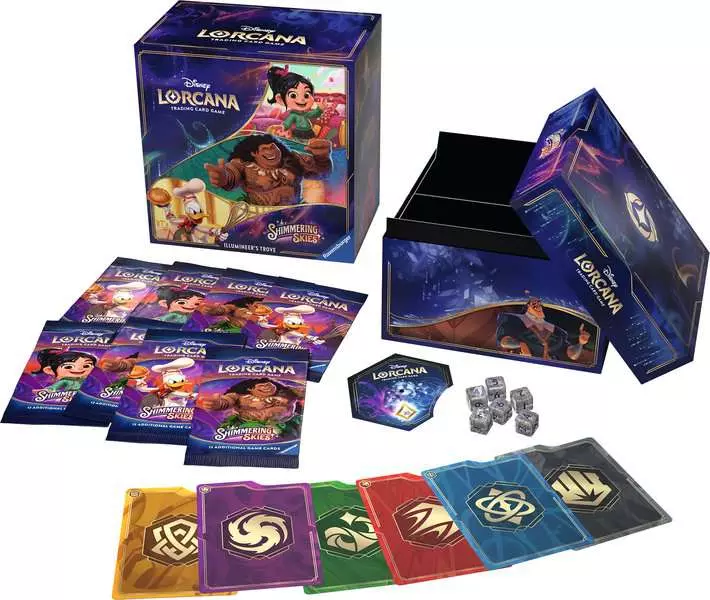 Ravensburger Disney Disney Lorcana: Set 5 Shimmering Skies - Illumnieer's Trove  Set 5 (Englisch)