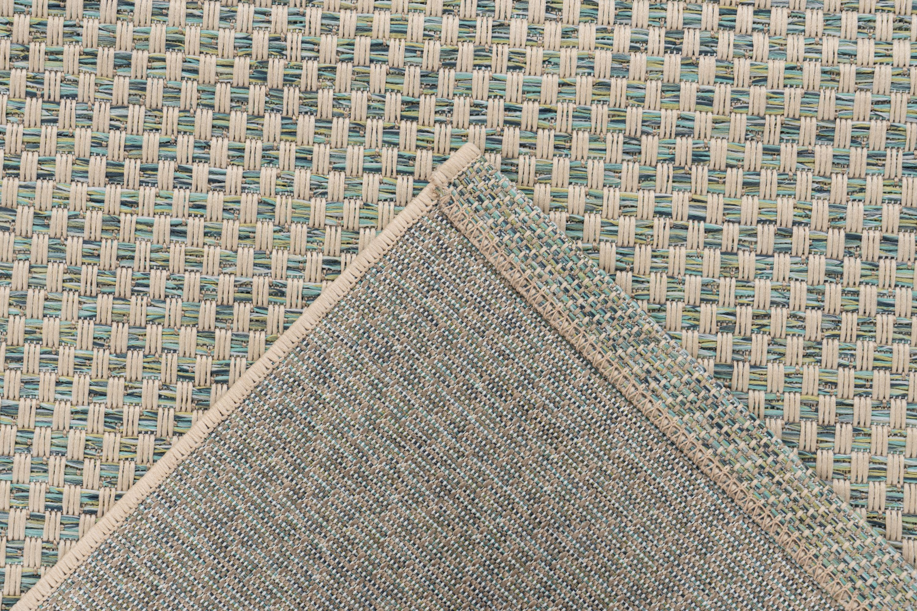 Teppich Tribal 125 Türkis 160cm x 230cm