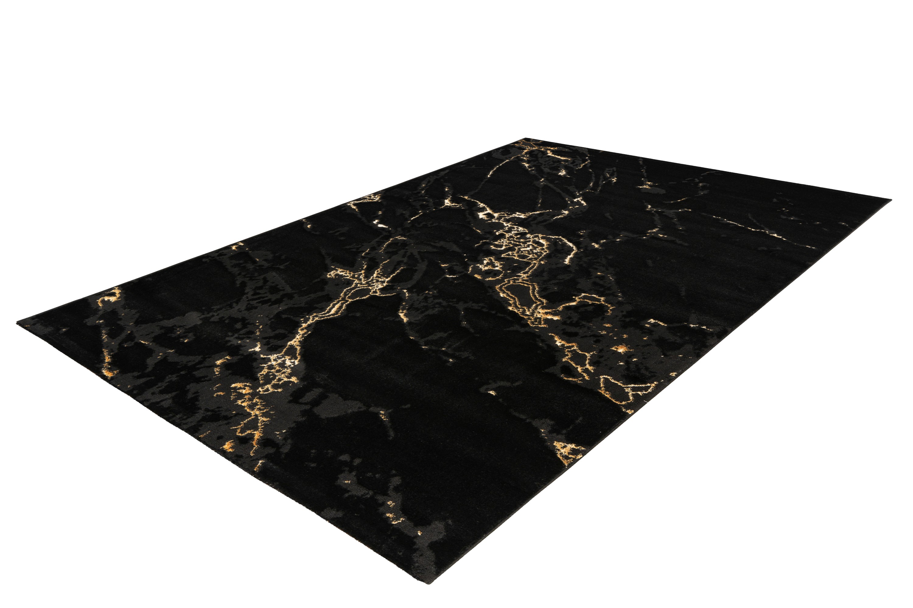 Teppich Mineral 425 Schwarz 80 x 150 cm