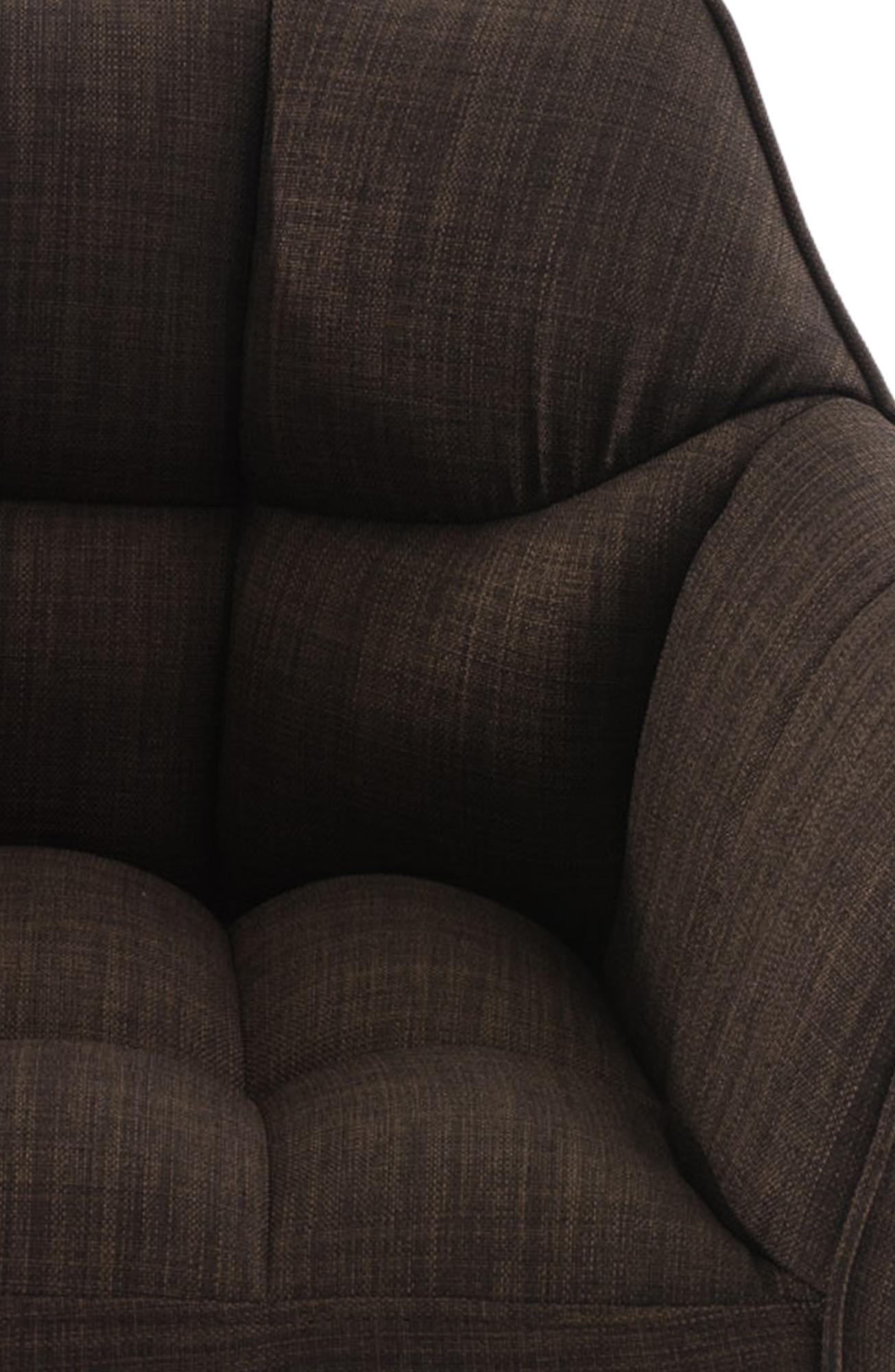 Barhocker Damaso B Stoff mit 4-Fuß Gestell