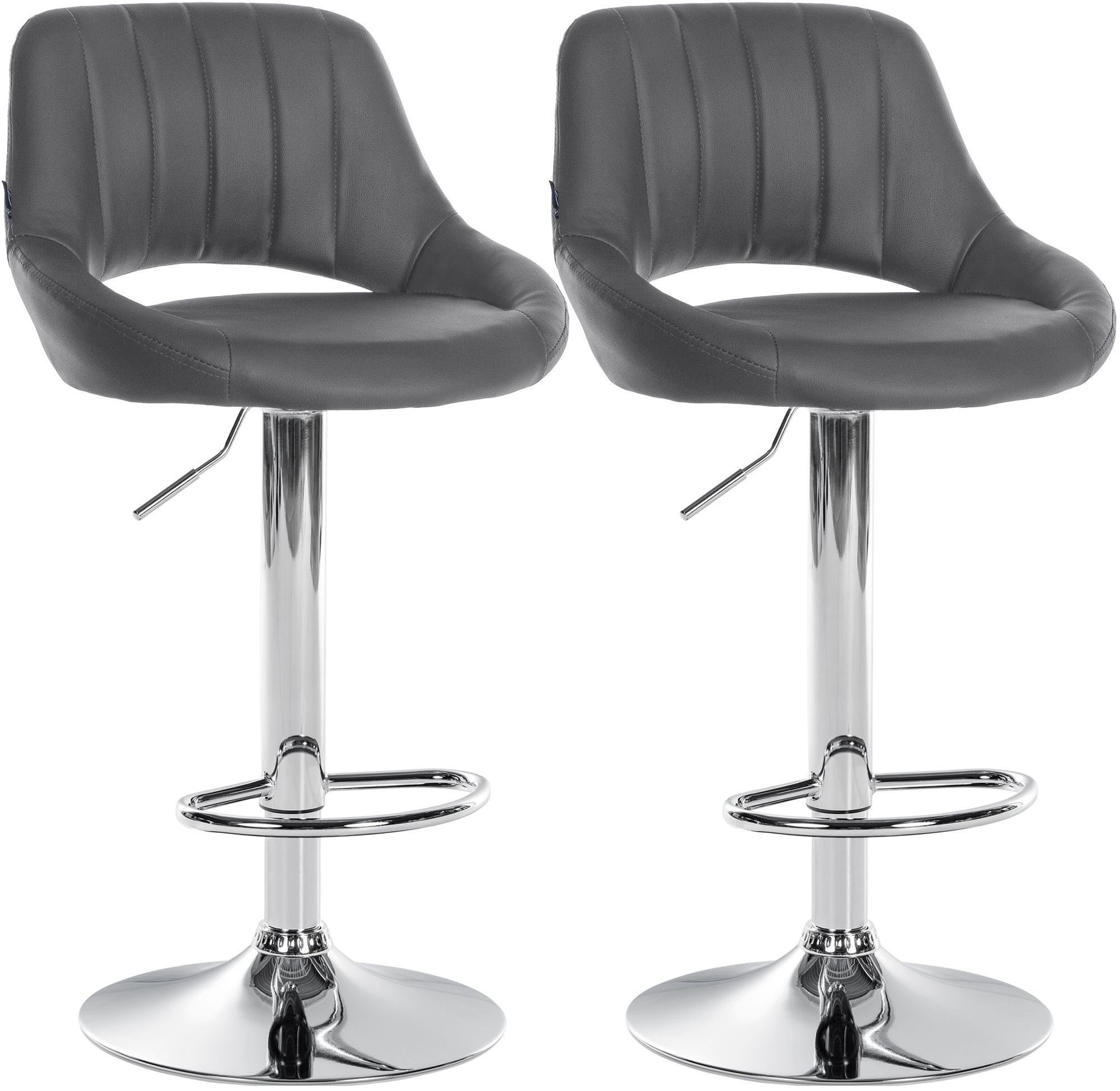 2er Set Barhocker Milet Kunstleder C