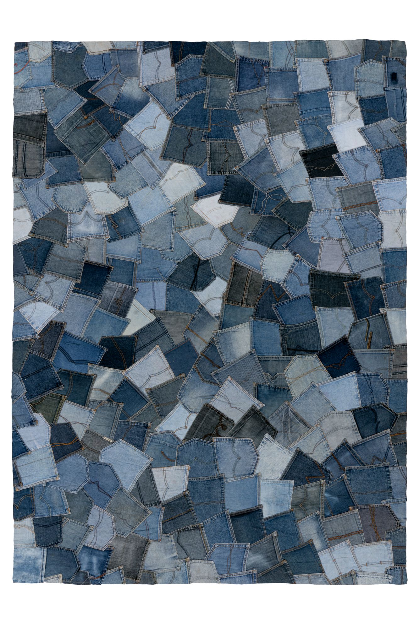 Teppich Urban Denim 490 Blau 160cm x 230cm
