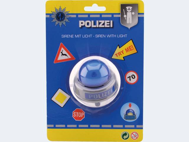 Johntoy Sonstiges Polizei Sirene mit Licht