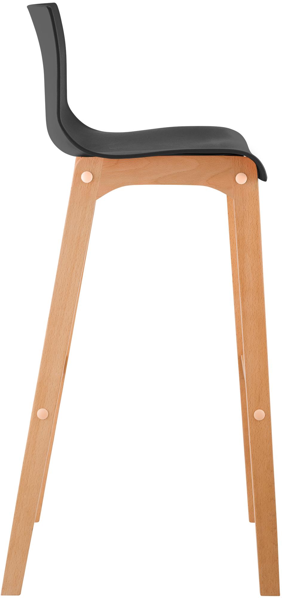 Barhocker Hoover Natura 4-Fuß Gestell