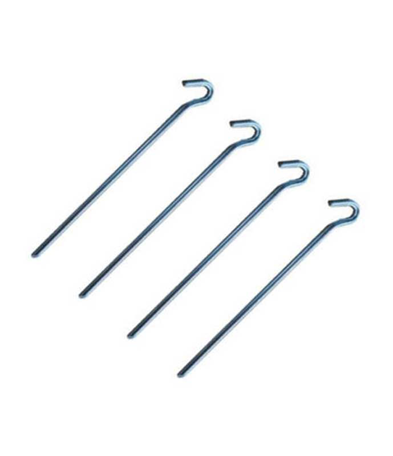 4er Set Erdhaken 30 cm, stahl verzinkt