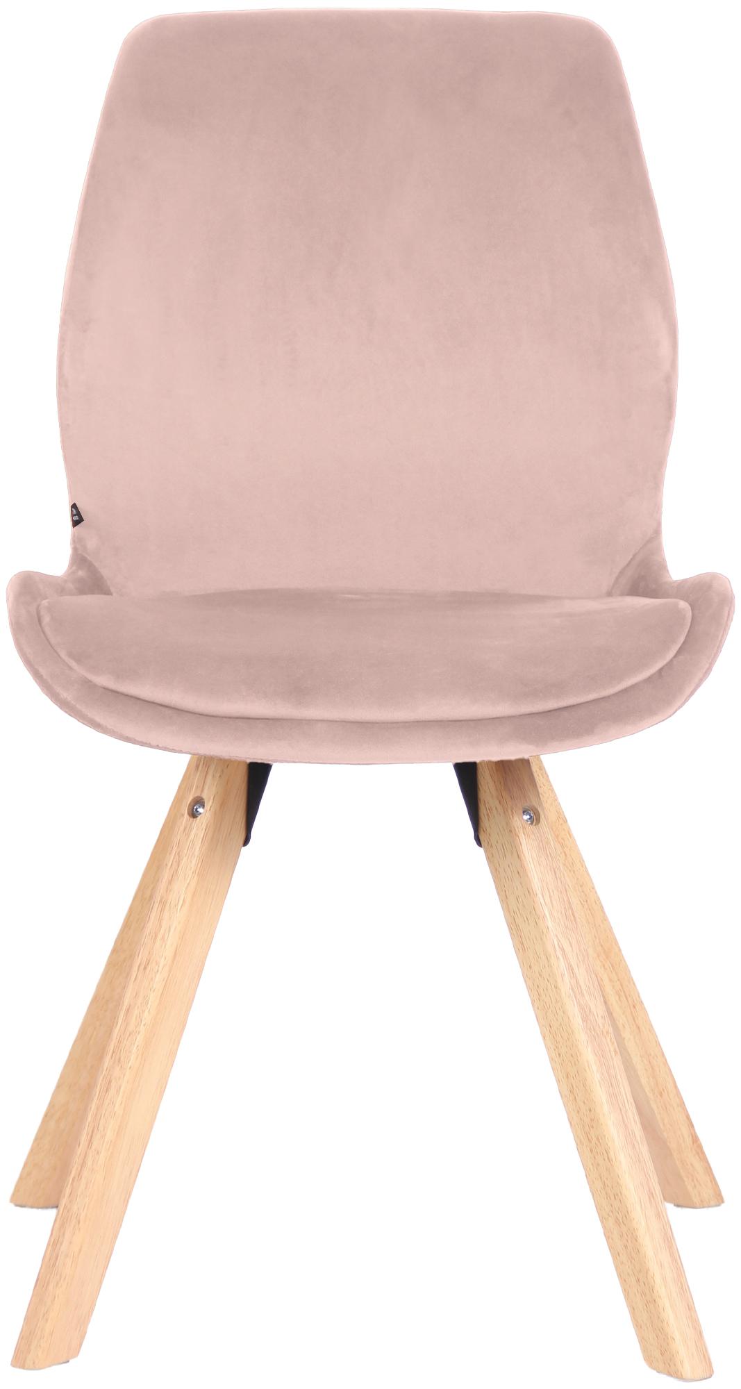 2er Set Stuhl Luna Samt