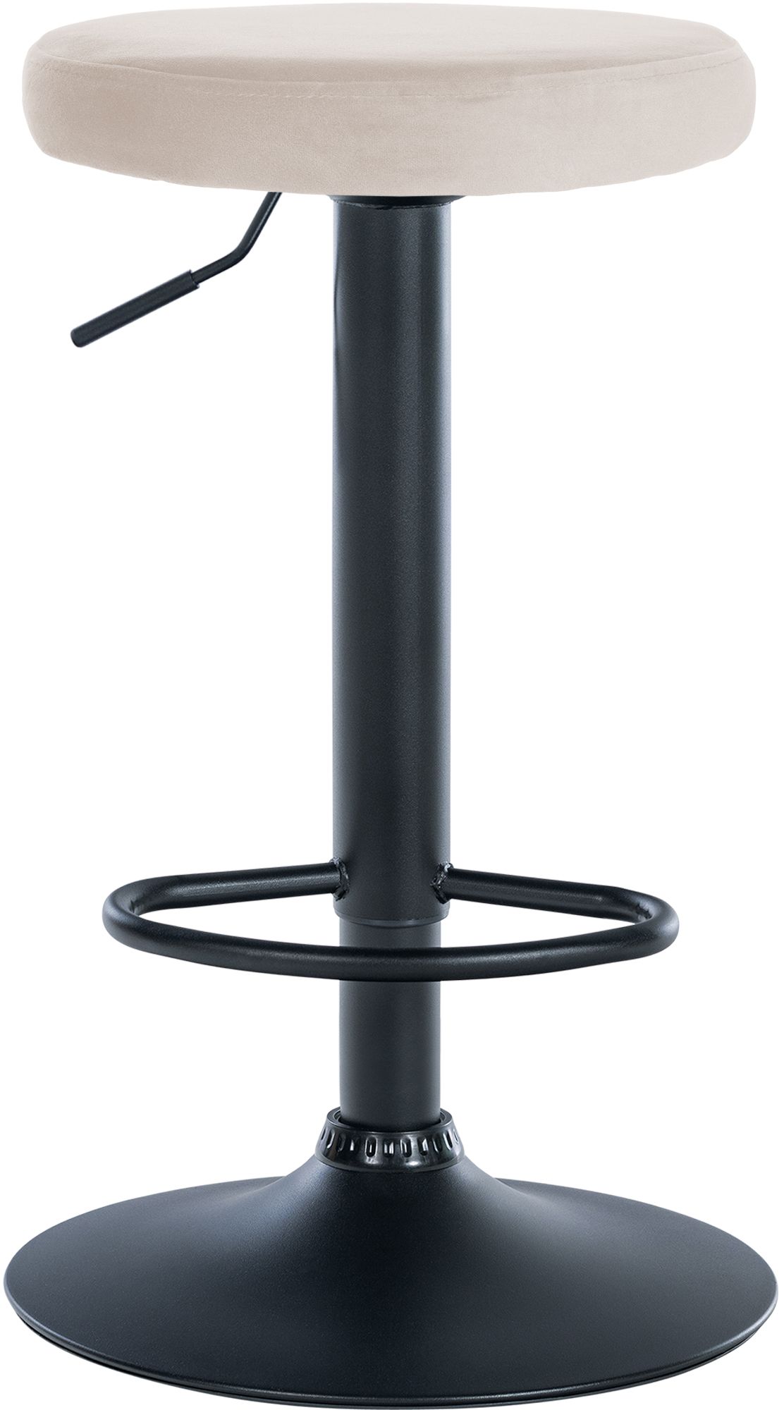 Barhocker Ponte Samt schwarz