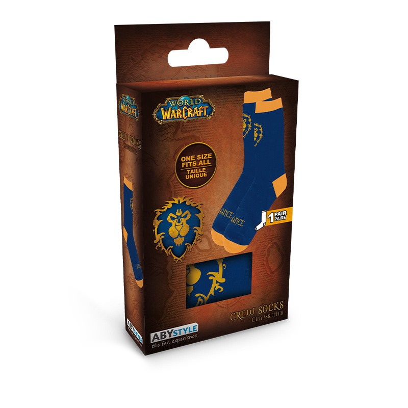 Abysse Verschiedene Lizenzen WORLD OF WARCRAFT - Socken "Alliance"