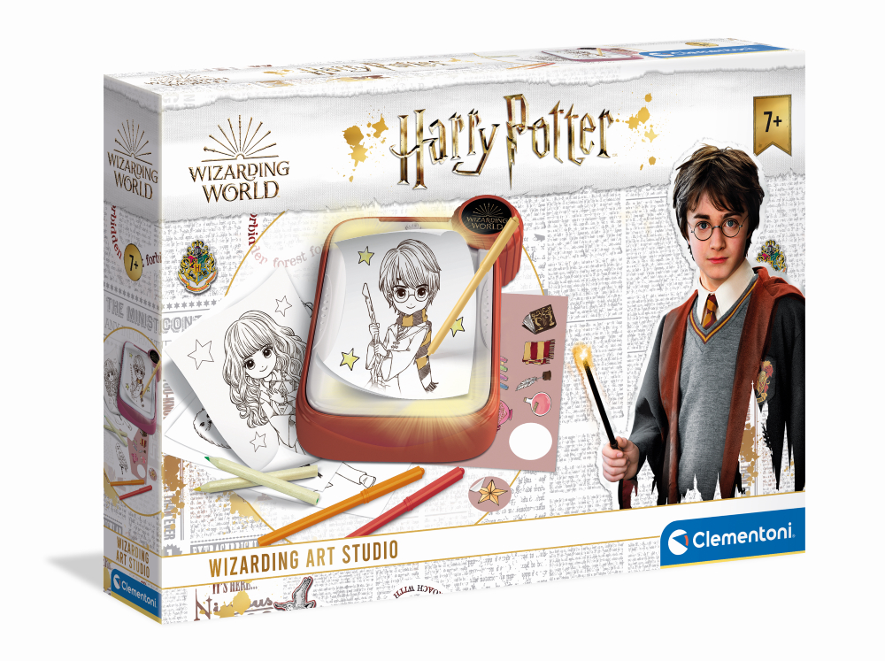 Clementoni Bastel- & Kreativspielzeug Clementoni 18670 - Harry Potter - Leucht-Zaubertafel