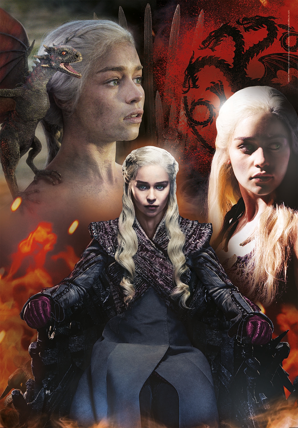 Clementoni Puzzles Clementoni 29057 - 250 Teile Puzzle - Game of Thrones