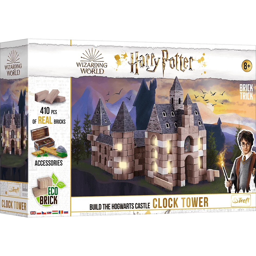 Trefl Puzzles Harry Potter Brick Trick - XL Uhrenturm