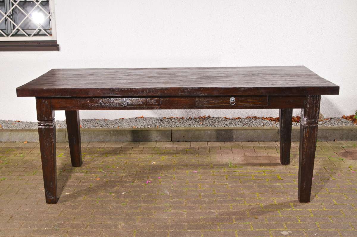 200 cm Cordoba Tisch dunkel