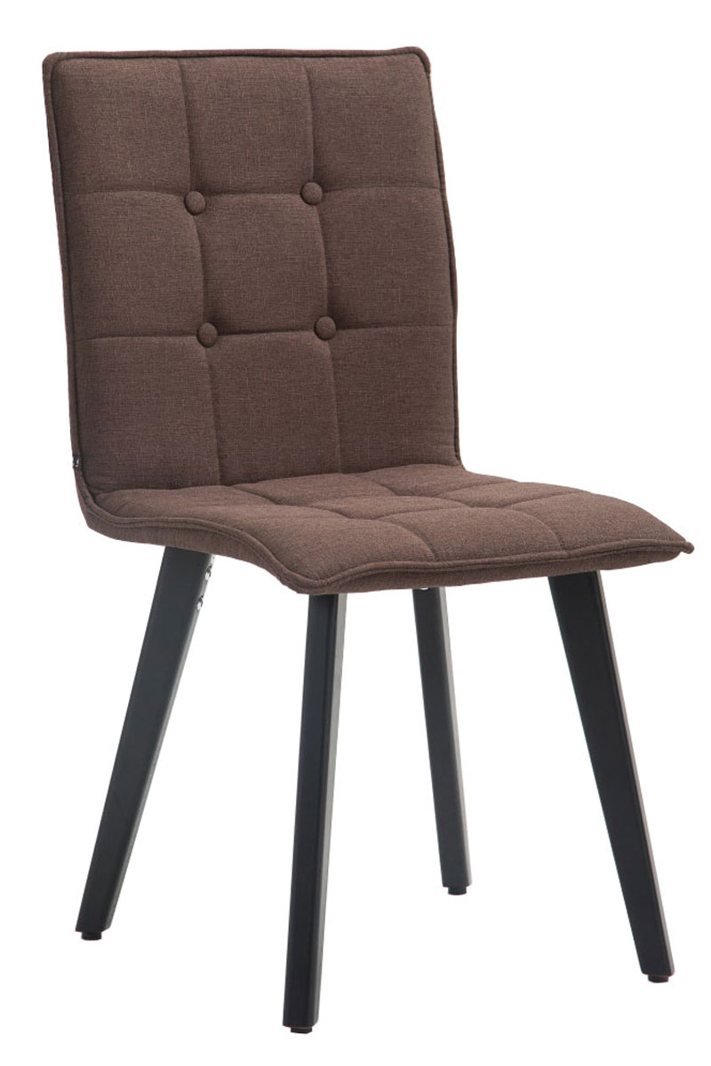 Stuhl Miller Stoff Schwarz