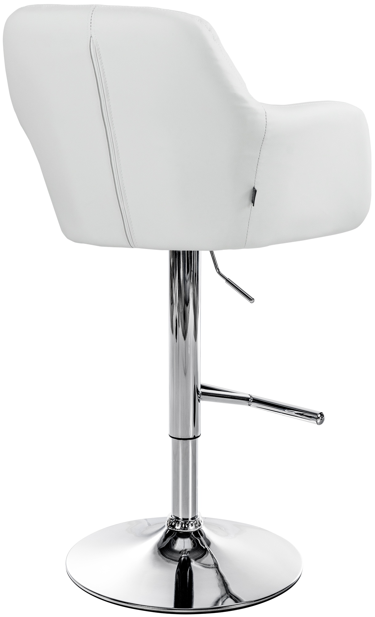 Barhocker Natoma Kunstleder chrom