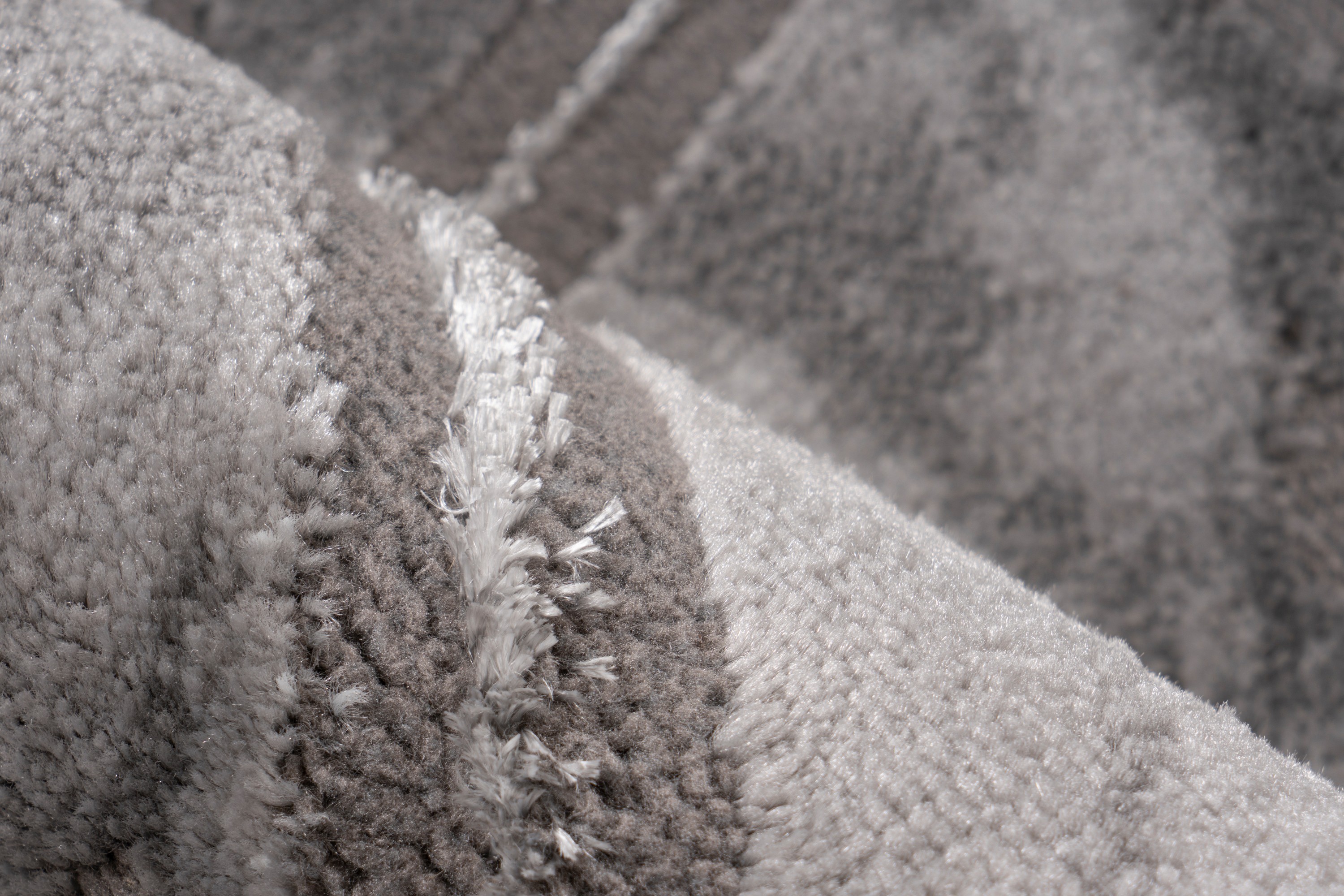 Teppich Mineral 225 Silber 80 x 150 cm