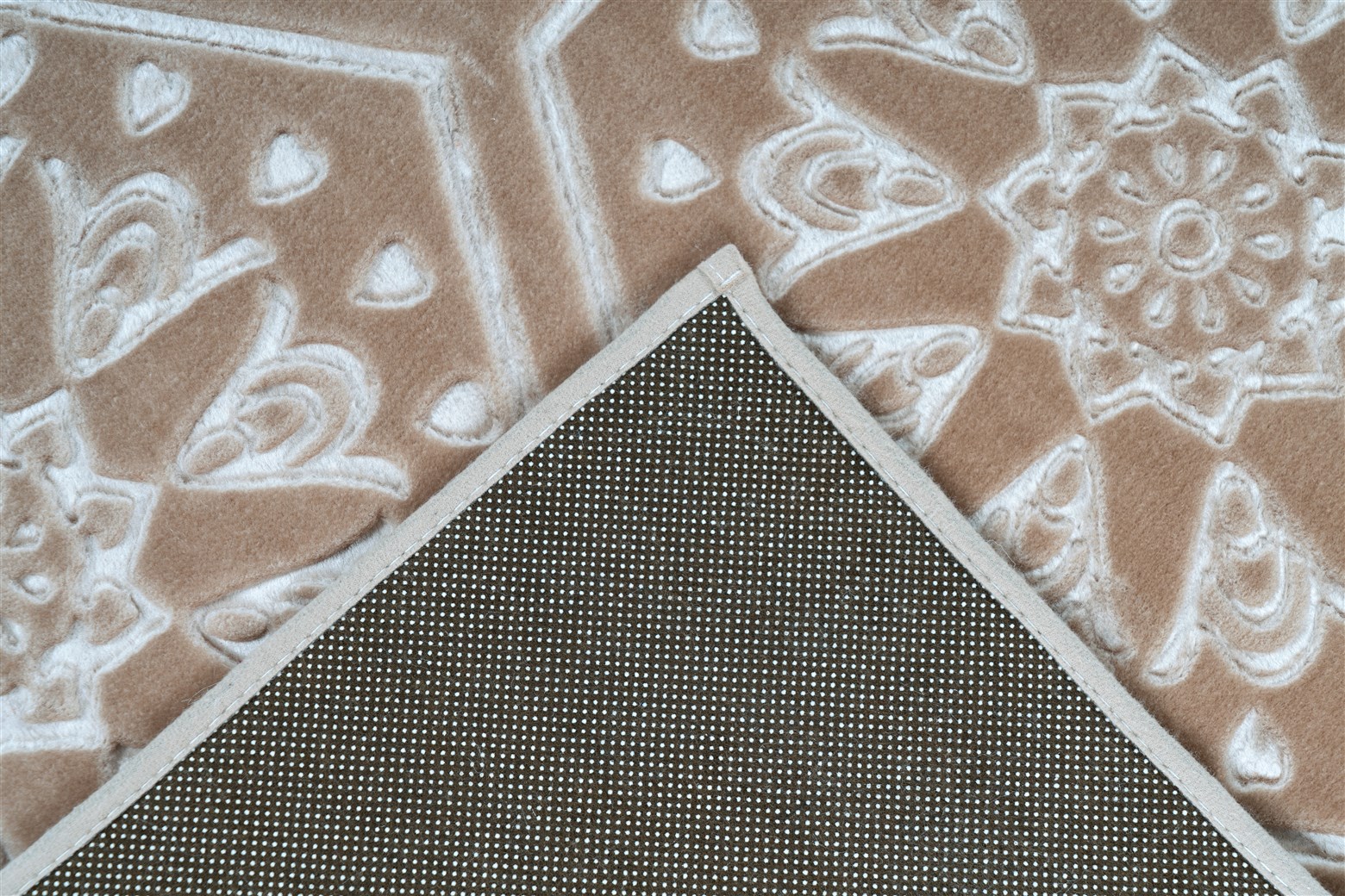 Teppich Monroe 225 Taupe 120cm x 170cm