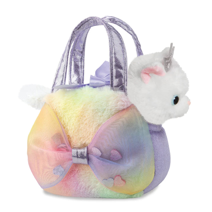Aurora Plüschfiguren Fancy Pals - Big Bow Princess Kitty - ca. 20 cm Plüschfigur