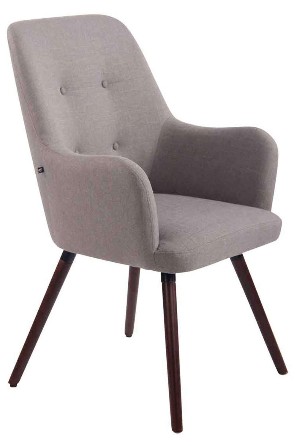 Lounger Aarhus Stoff walnuss