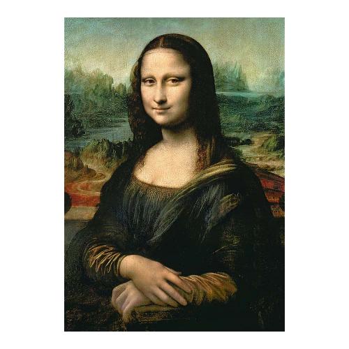 Trefl Puzzles Leonardo da Vinci / Mona Lisa - Art Collection Puzzle 1000 Teile
